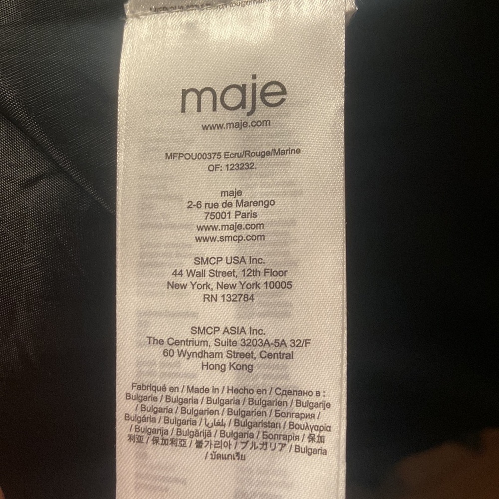 MAJE Tweed Jacket. Blazer - Picture 5 of 12